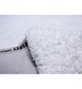 Високоворсный килим MICRO SHAG snow white